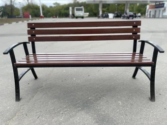Скамейка Вояж со спинкой 1,5 м.
